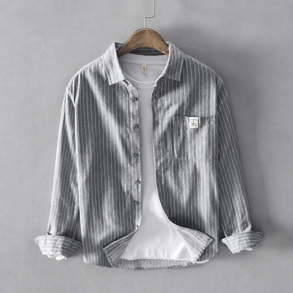 Camisa Social Listrada Classic