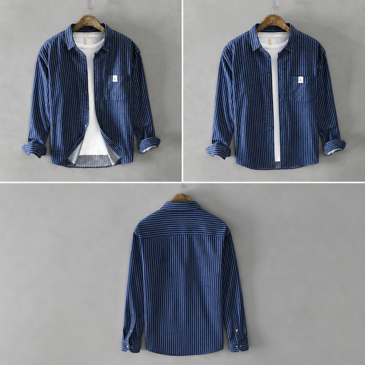 Camisa Social Listrada Classic
