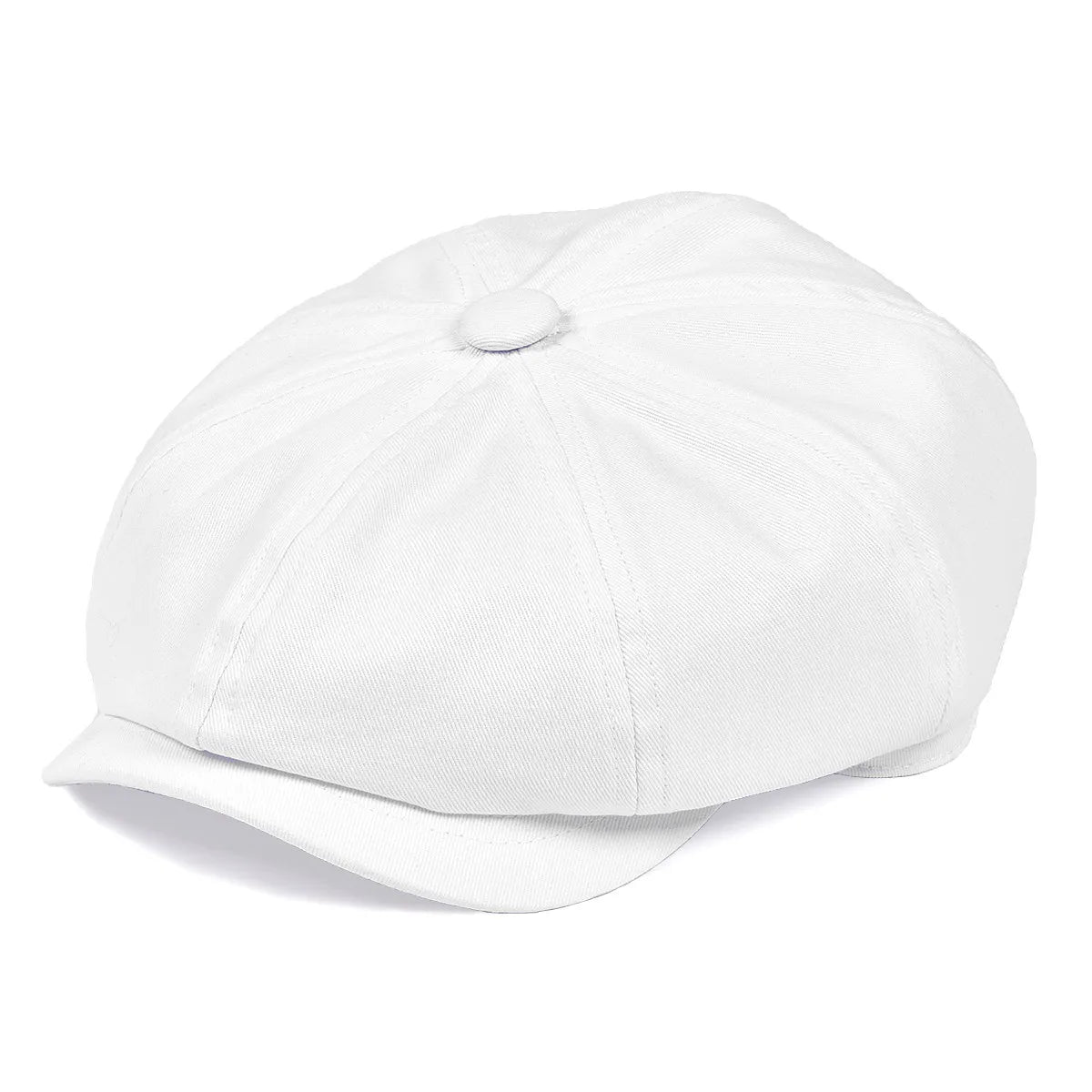Boné Newsboy Twill 8 Painéis Retrô
