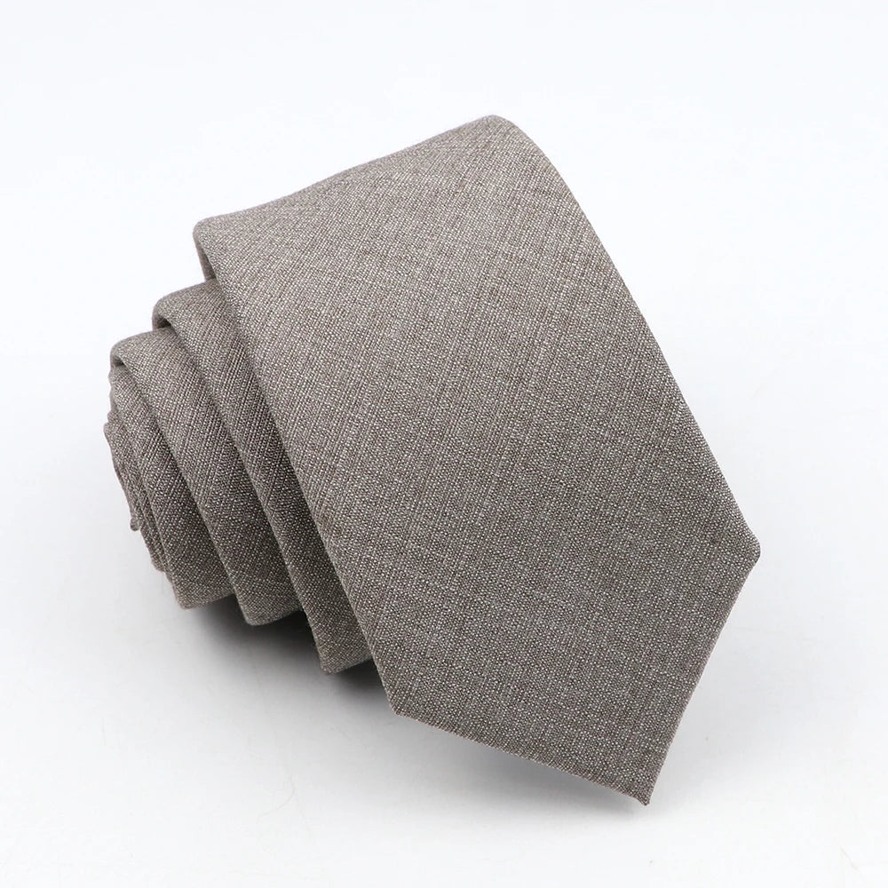 Gravata Slim Solid Premium