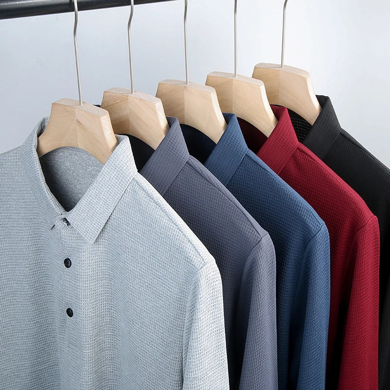 Polo Manga Longa Business