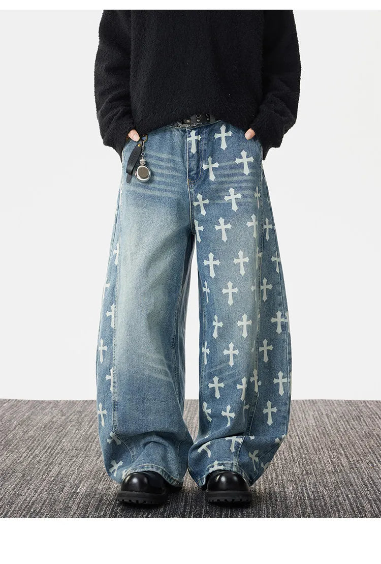 Calça Jeans Baggy Straight High Street