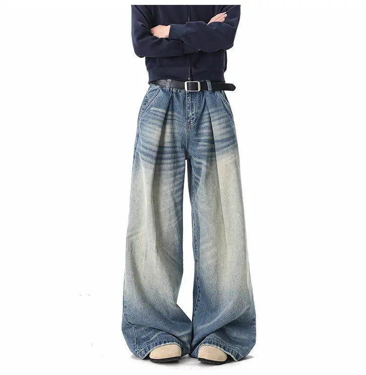 Jeans Wide Leg Baggy Confortável