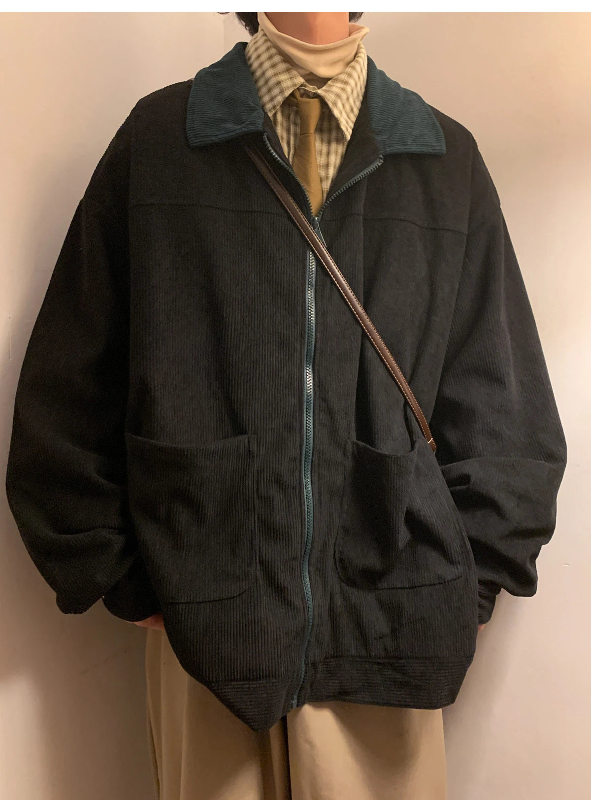 Jaqueta Bomber Vintage Americana