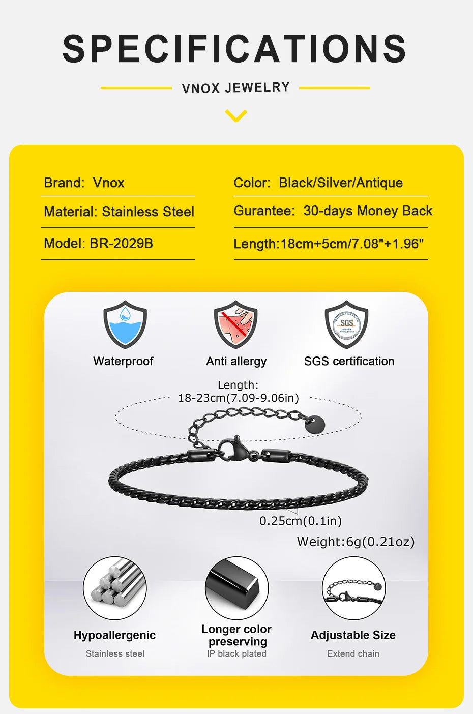 Pulseira Snake Links Inox