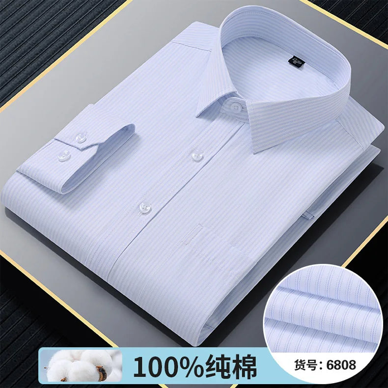Camisa Social Listrada Premium