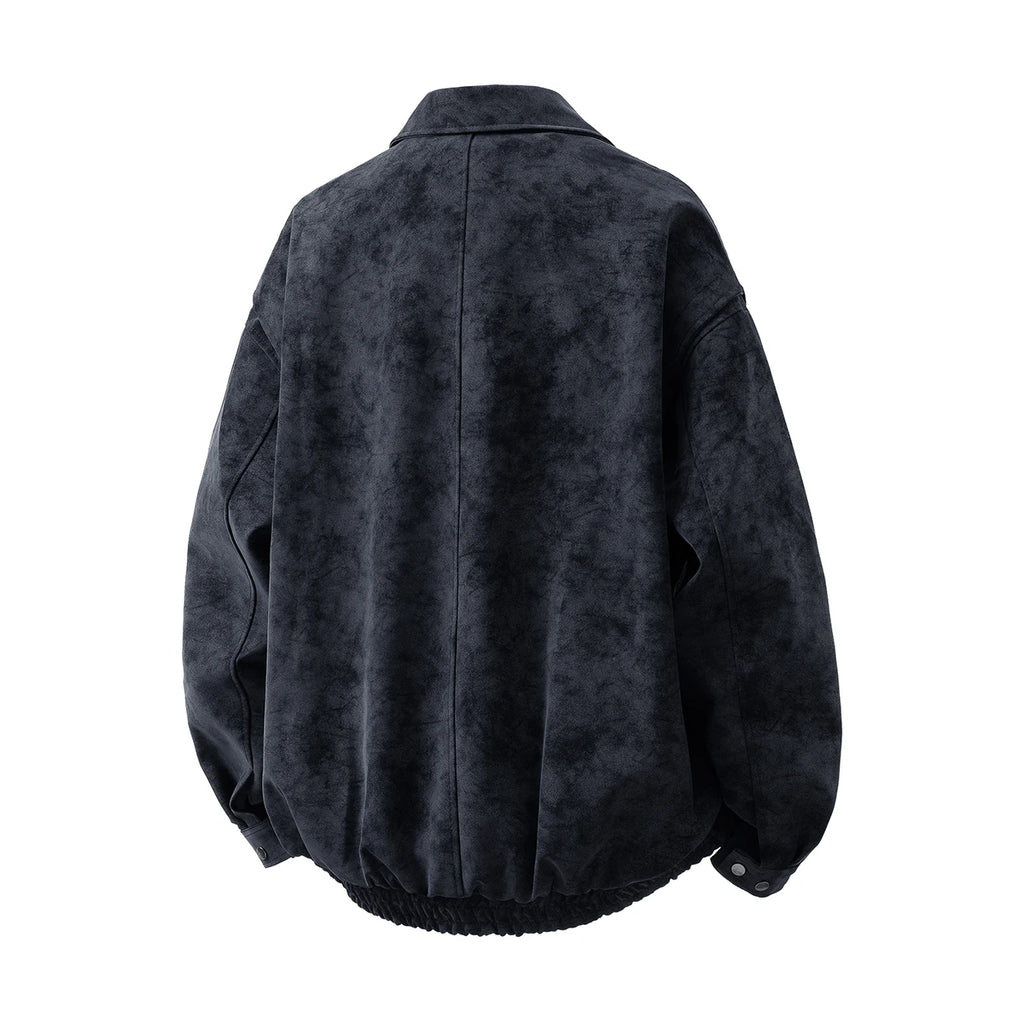Jaqueta Couro Oversized Casual