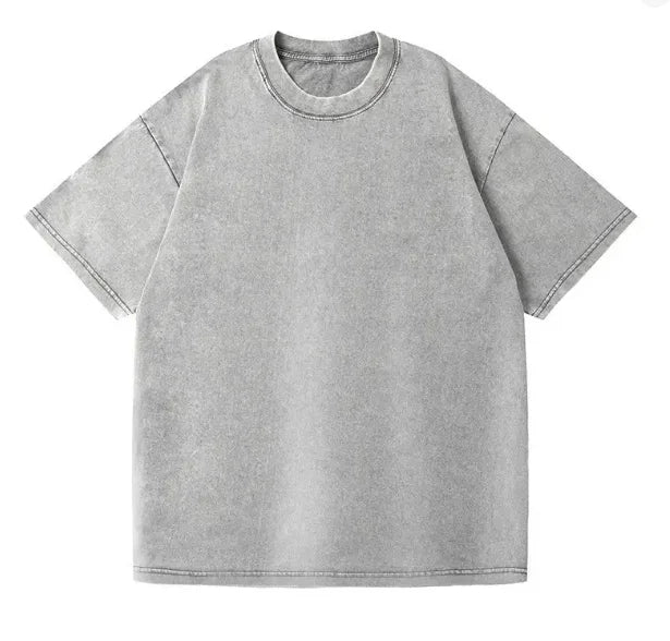Camiseta Vintage Acid Wash 350gsm