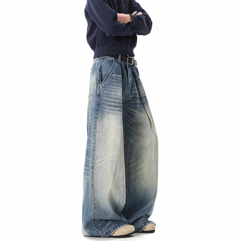Jeans Wide Leg Baggy Confortável