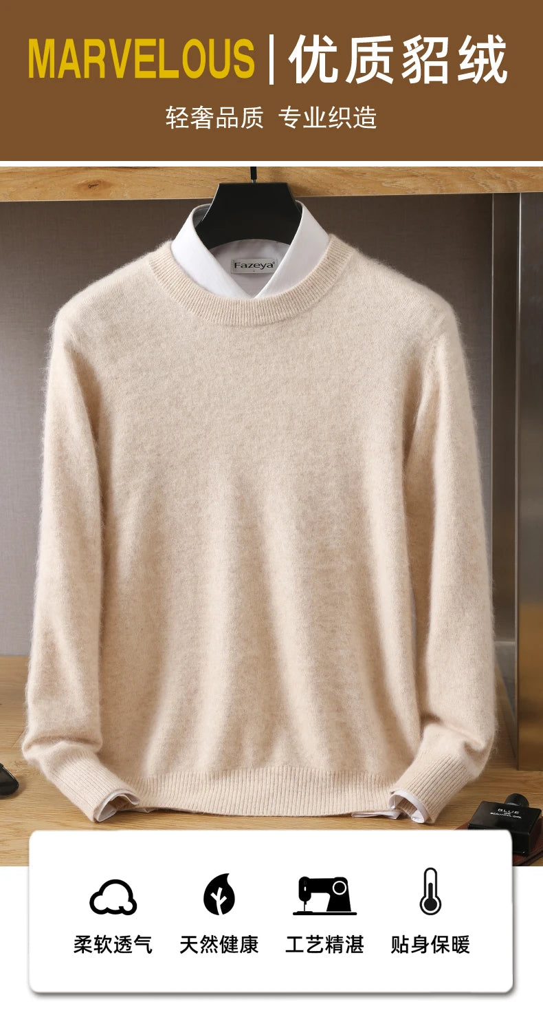 Suéter Cashmere Vison Premium