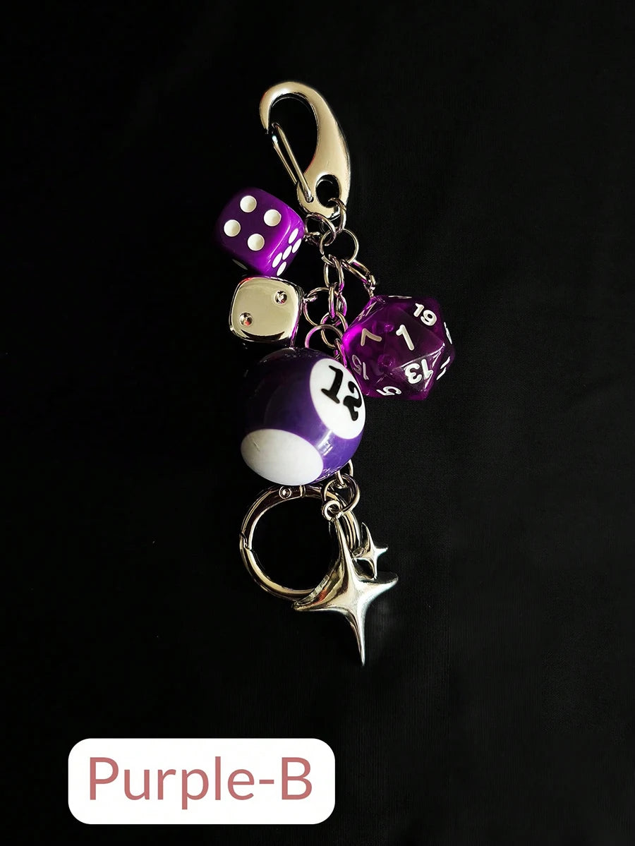 Pingente Streetwear 8-Ball
