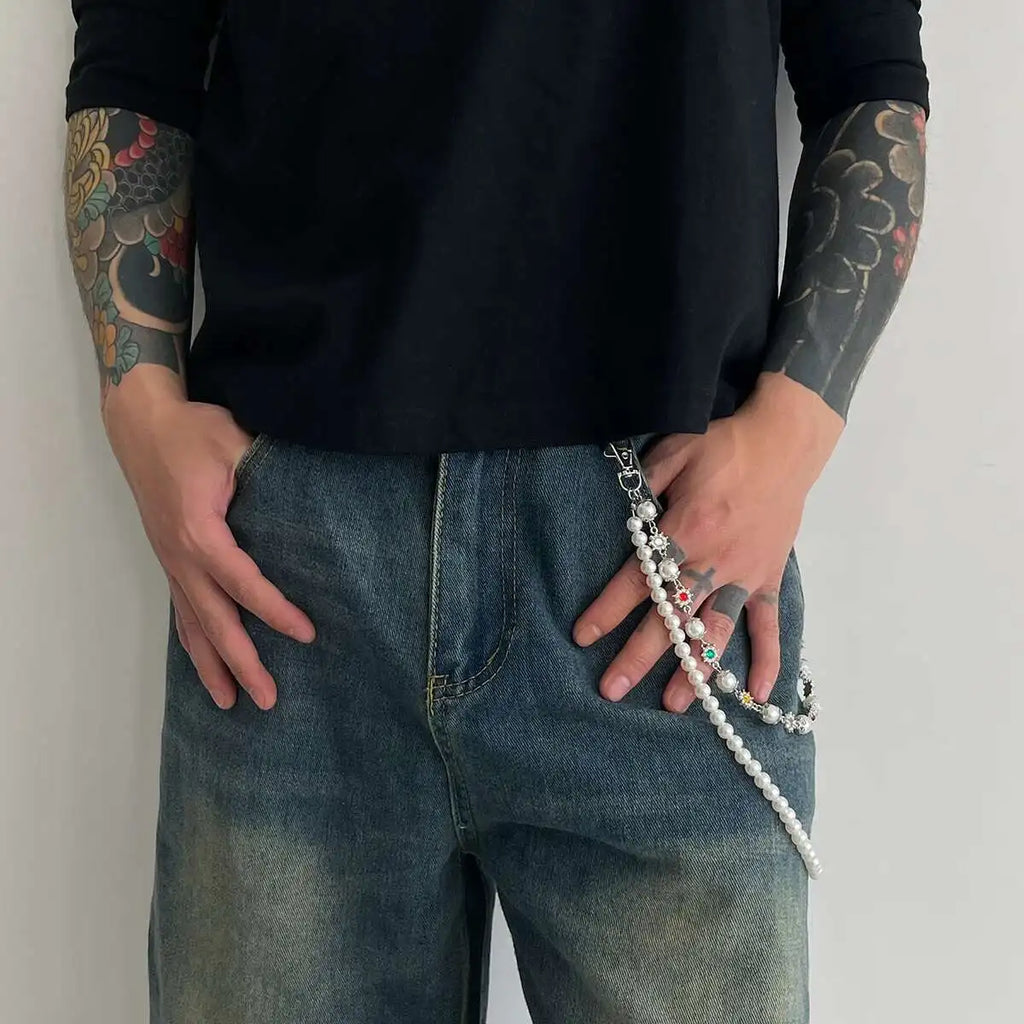 Corrente Calça Floral HipHop