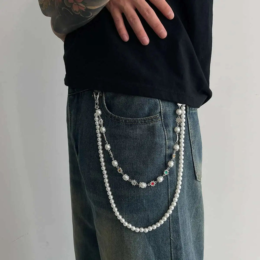 Corrente Calça Floral HipHop