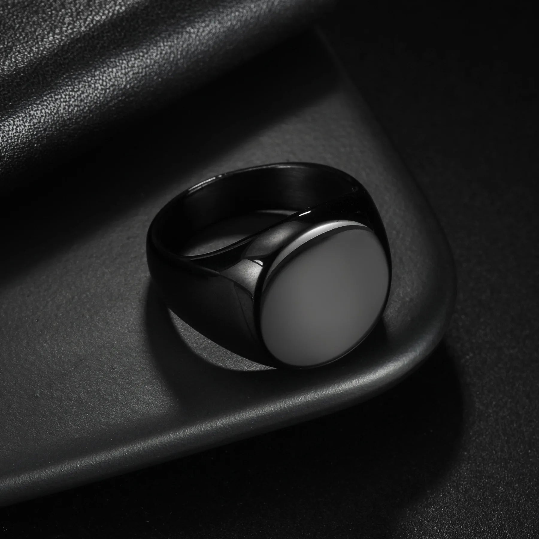 Anel Signet Personalizável Inox