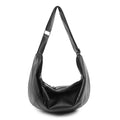 Bolsa Crossbody PU Oversized Preta