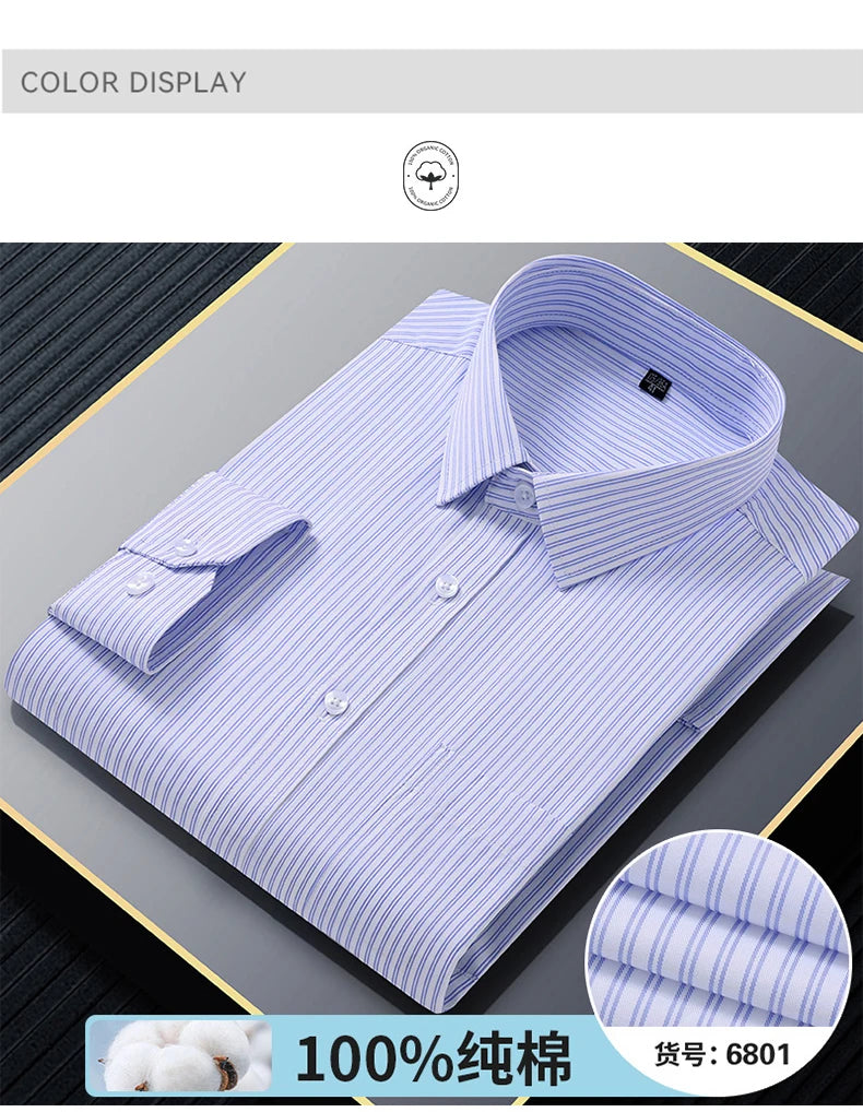 Camisa Social Listrada Premium