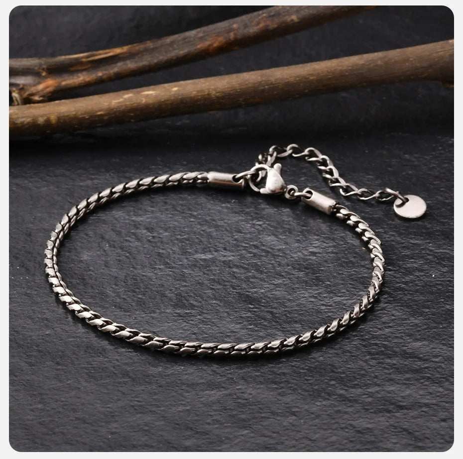 Pulseira Snake Links Inox