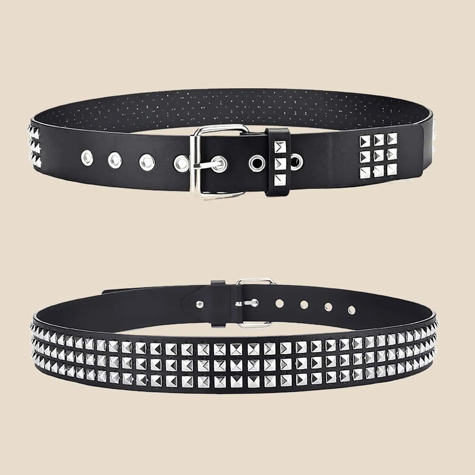 Cinto Pyramid Belt Punk Y2K