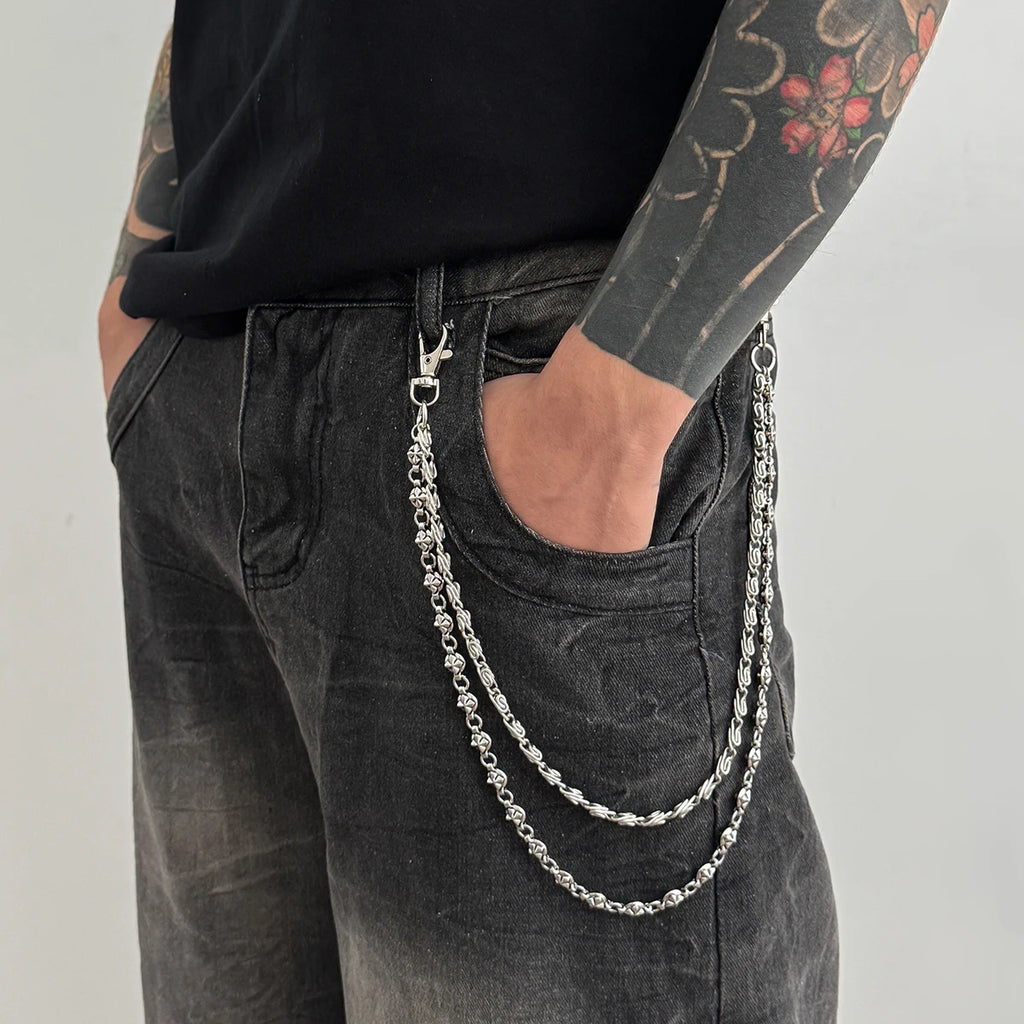 Corrente Calça HipHop Dupla