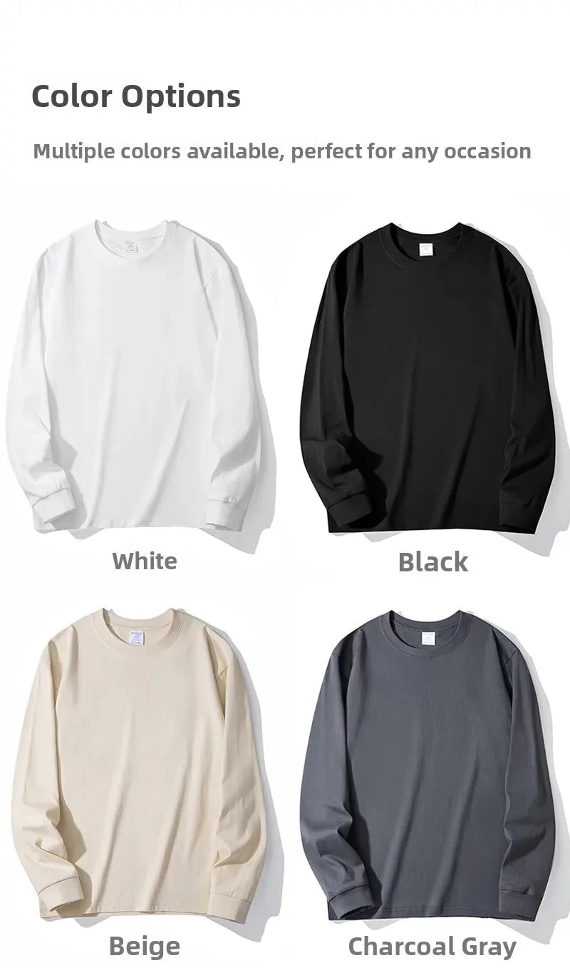 Camiseta Manga Longa Heavy 500g