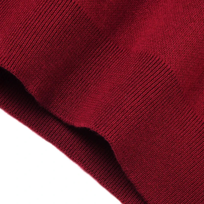 Colete Knit V-Neck Casual