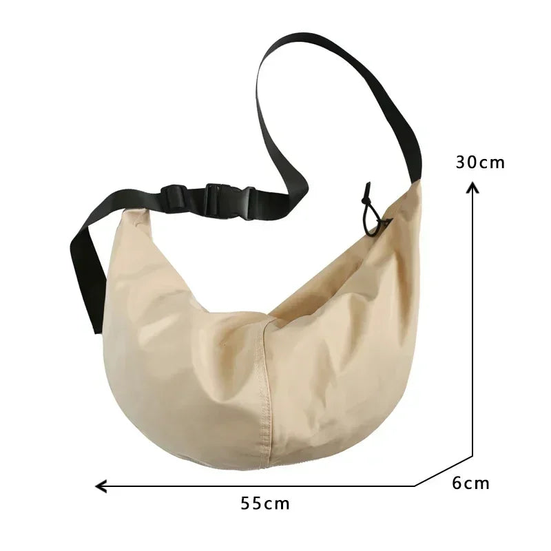 Bolsa Crossbody Nylon Urban Oversized