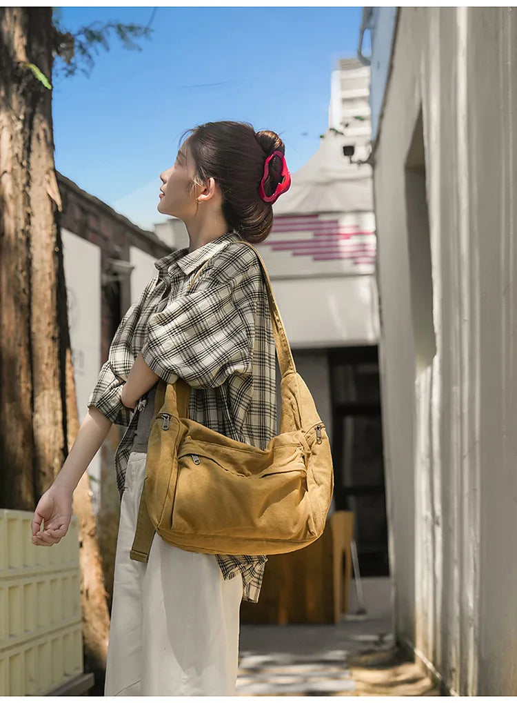 Bolsa Tote Canvas Utilitária