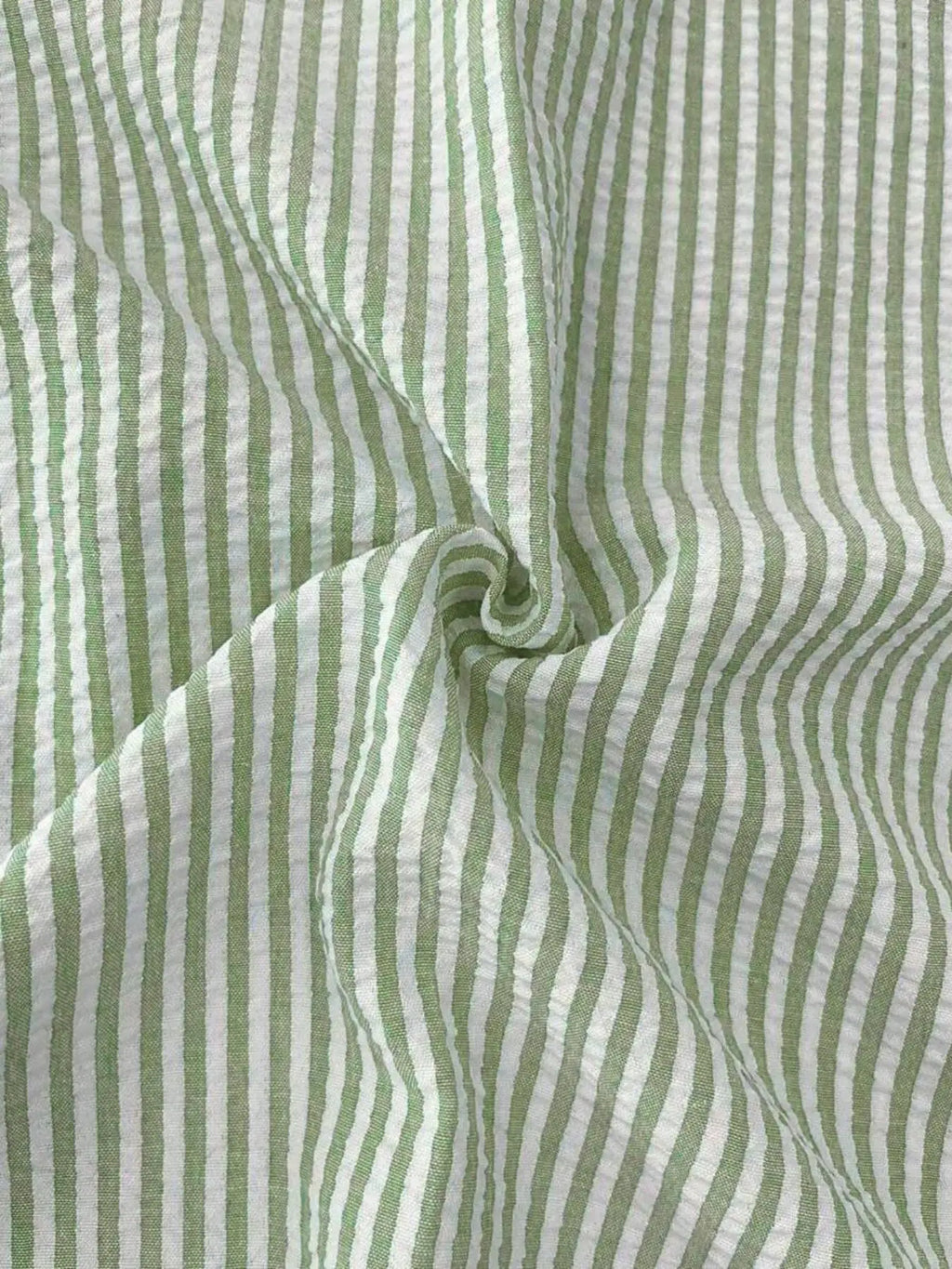 Camisa Listrada Manga Longa Loose Casual