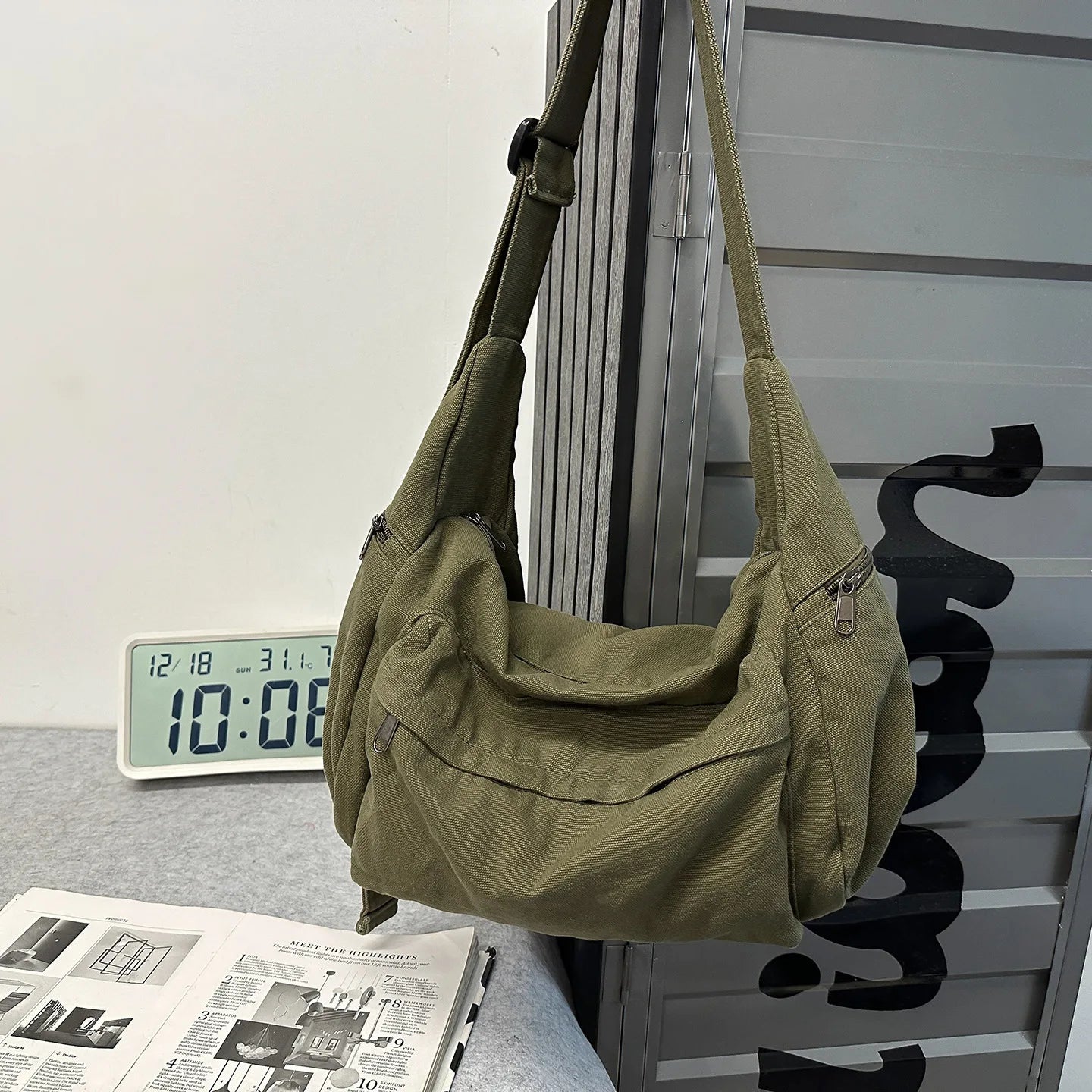 Bolsa Tote Canvas Utilitária