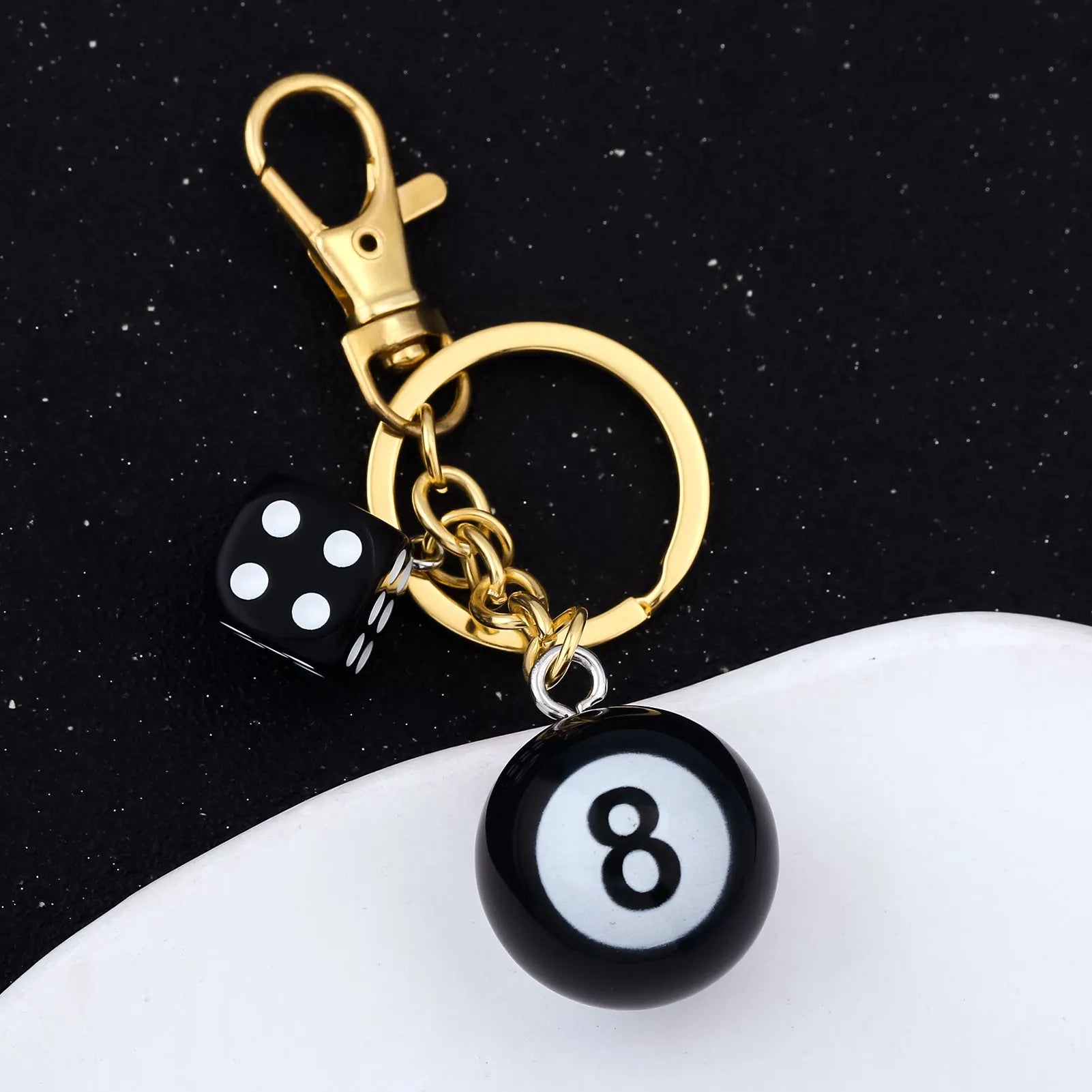 Chaveiro Multi-Pendant Vintage Black 8