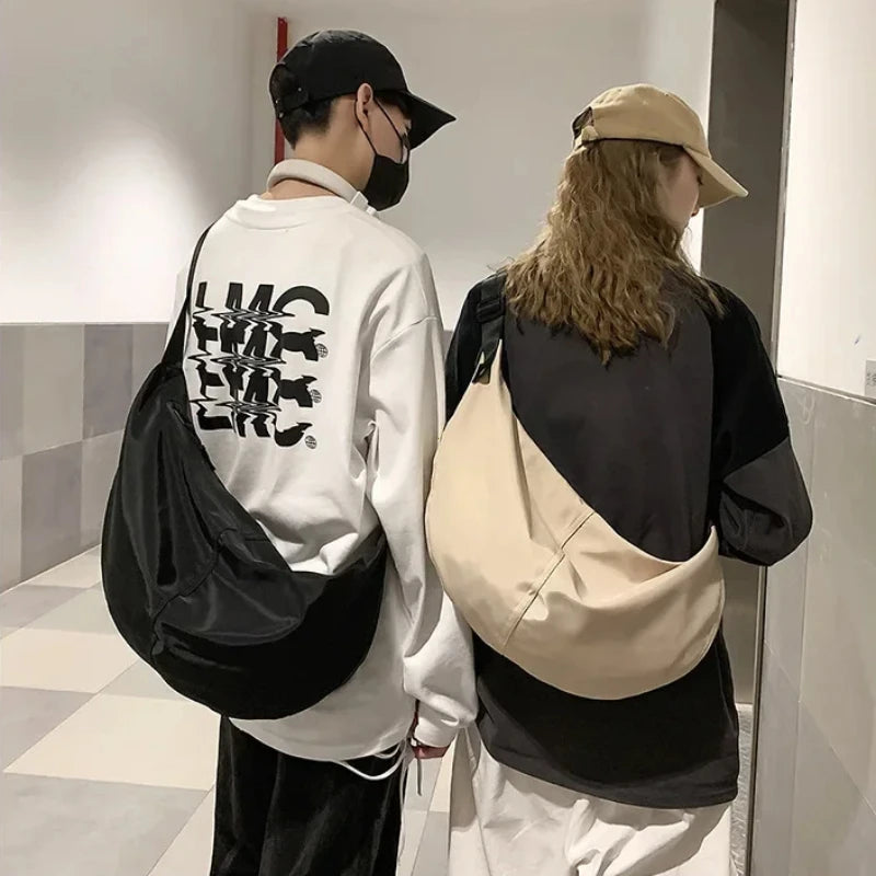 Bolsa Crossbody Nylon Urban Oversized