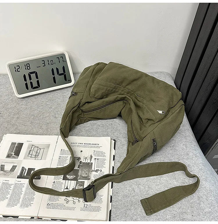 Bolsa Tote Canvas Utilitária