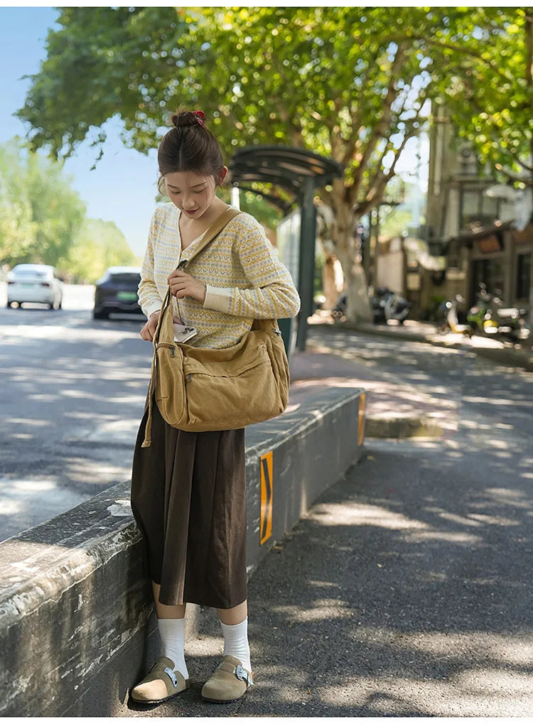 Bolsa Tote Canvas Utilitária