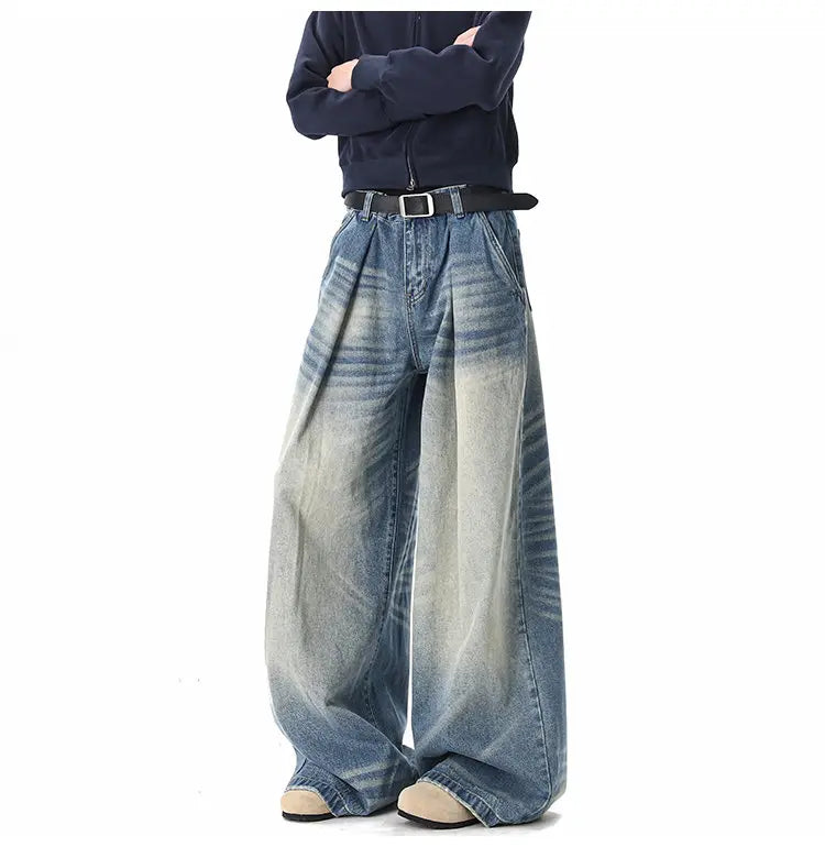 Jeans Wide Leg Baggy Confortável