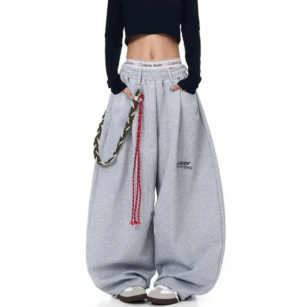Sweatpants Wide Leg Baggy Y2K