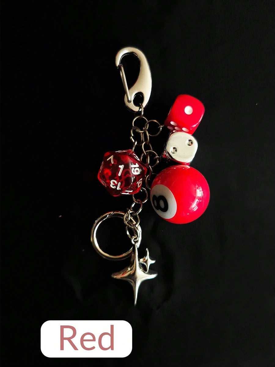 Pingente Streetwear 8-Ball