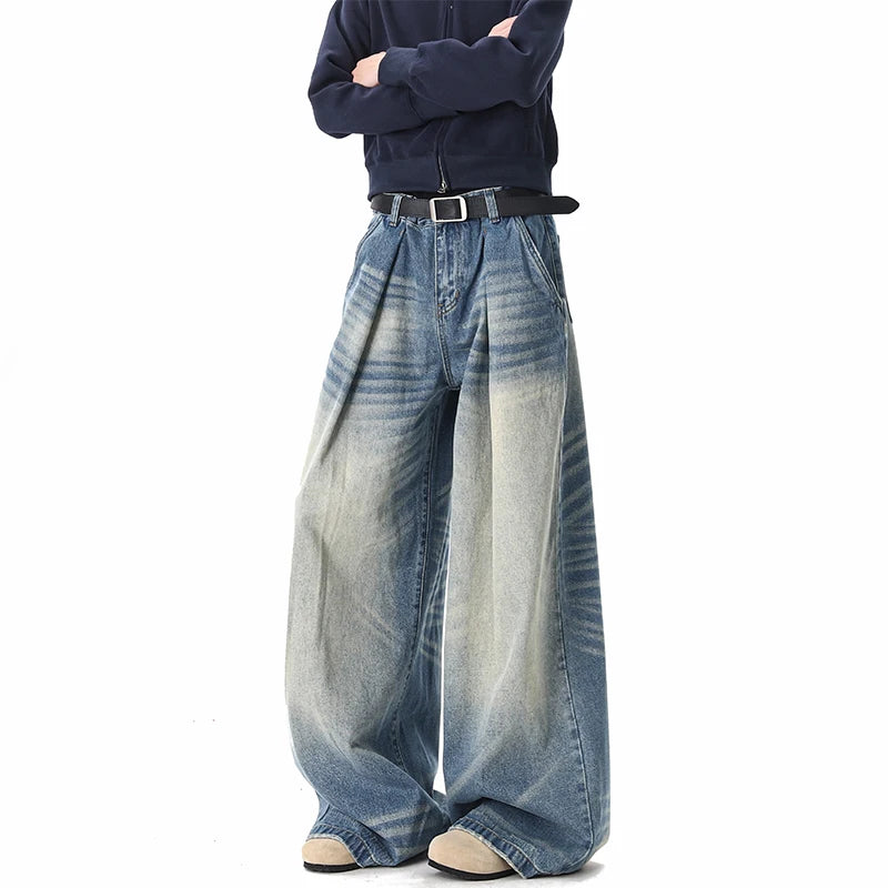 Jeans Wide Leg Baggy Confortável