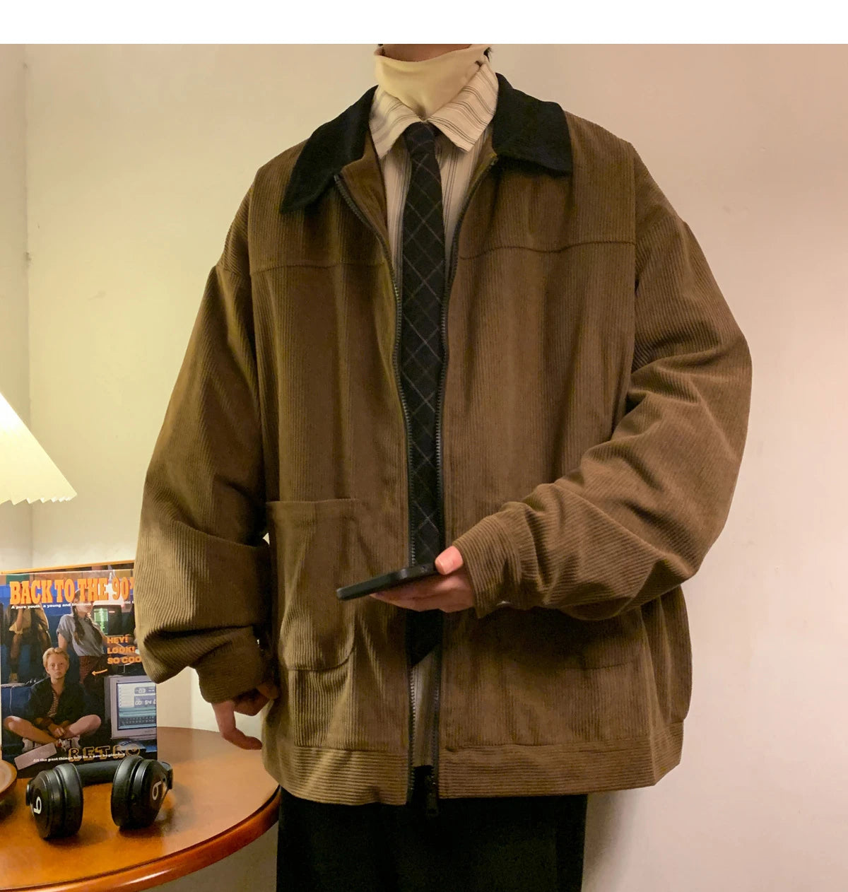Jaqueta Bomber Vintage Americana