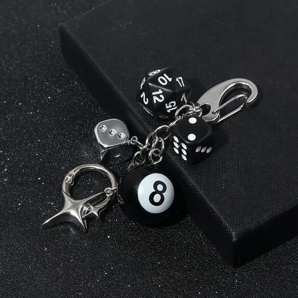 Pingente Streetwear 8-Ball