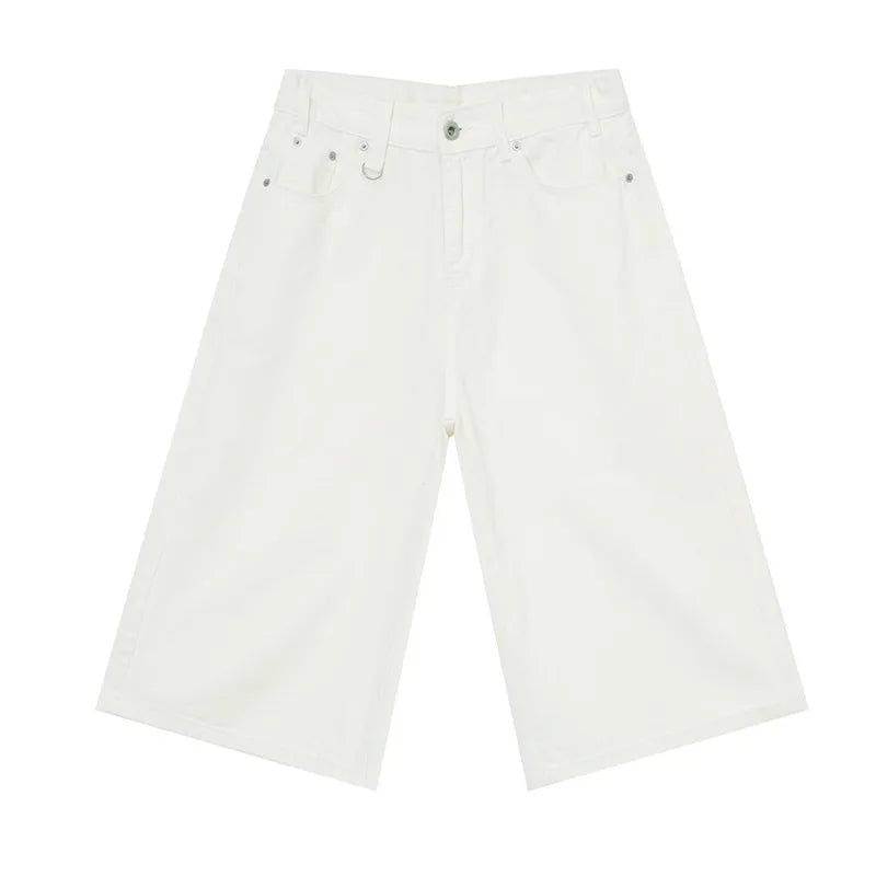 Shorts Jorts Jeans Korean Wide Leg