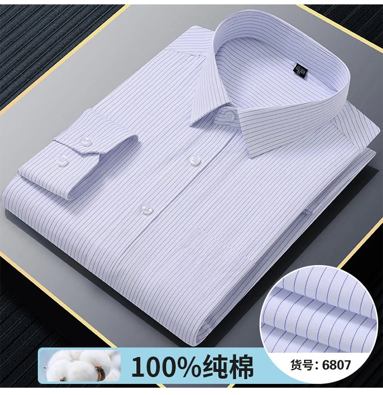Camisa Social Listrada Premium