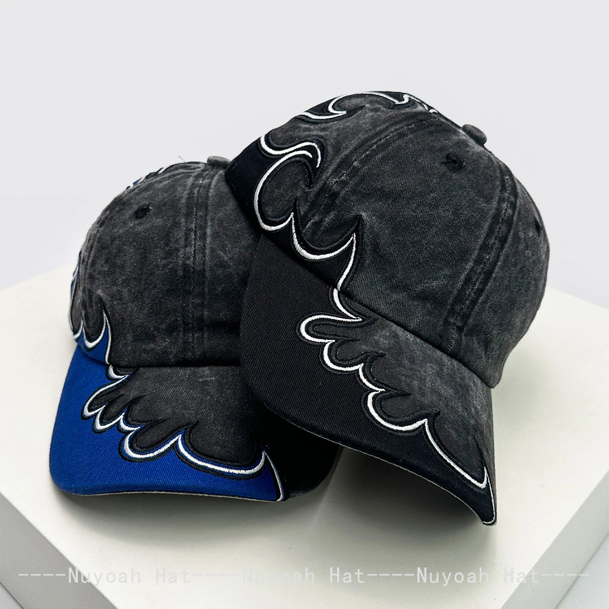 Boné Flame Embroidered Hip Hop