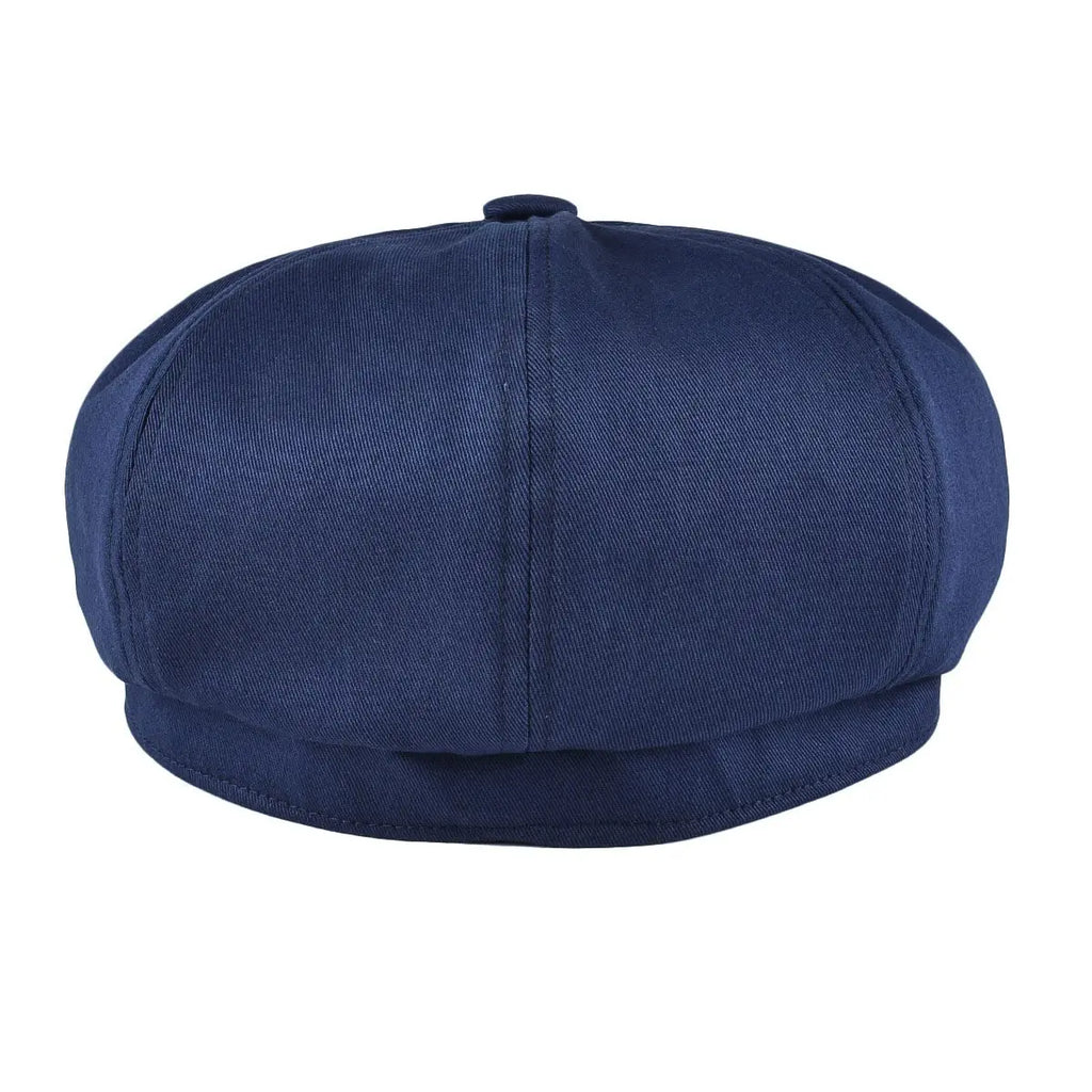 Boné Newsboy Twill 8 Painéis Retrô
