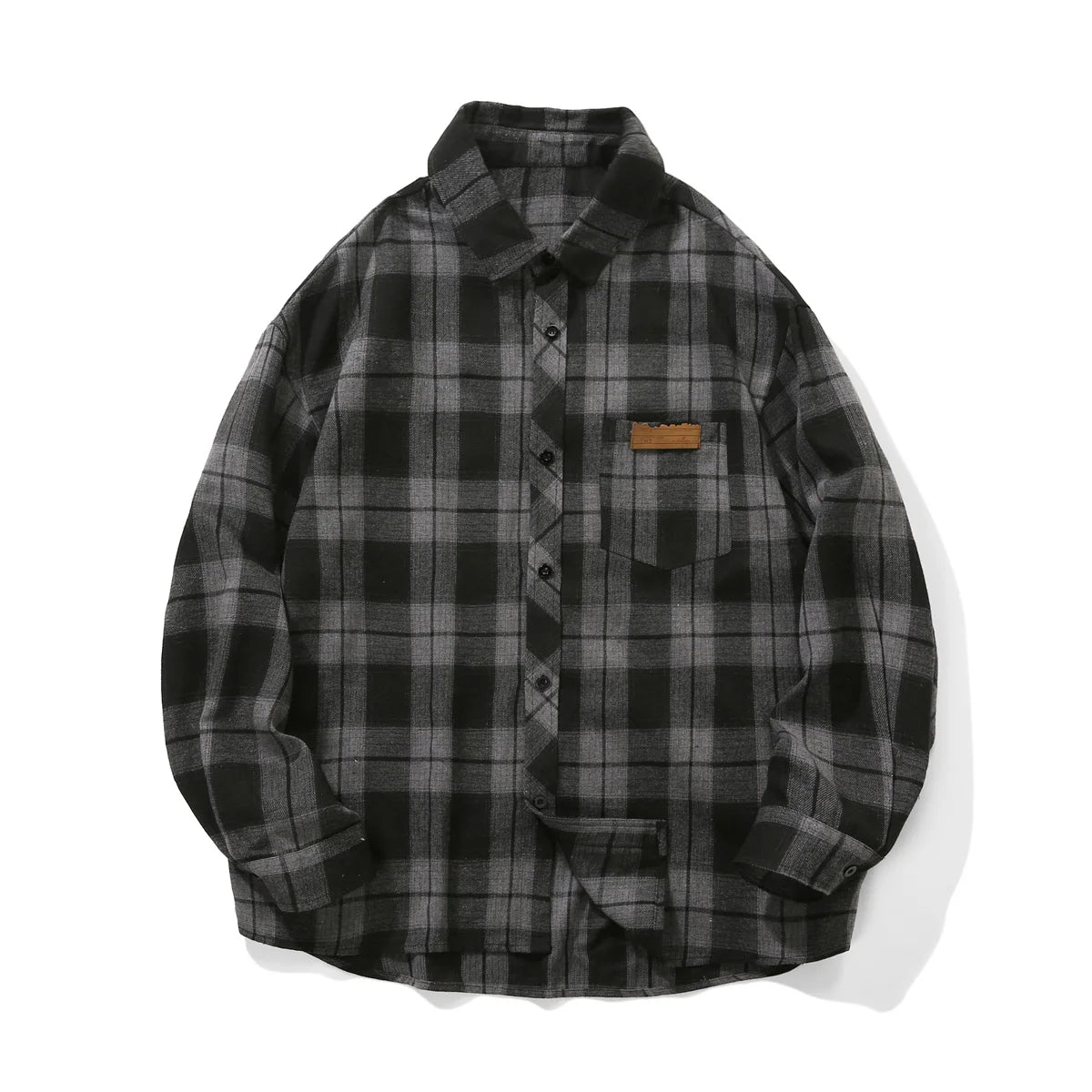 Camisa Grunge Flannel Overshirt