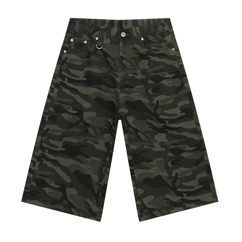 Shorts Jorts Jeans Korean Wide Leg