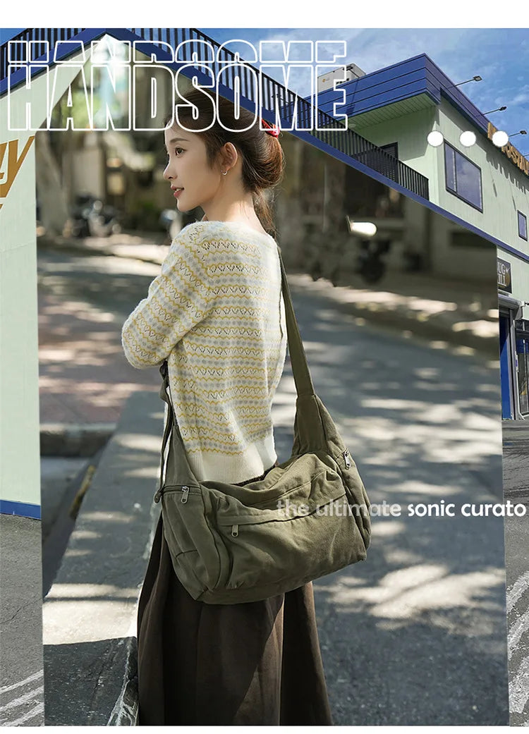 Bolsa Tote Canvas Utilitária