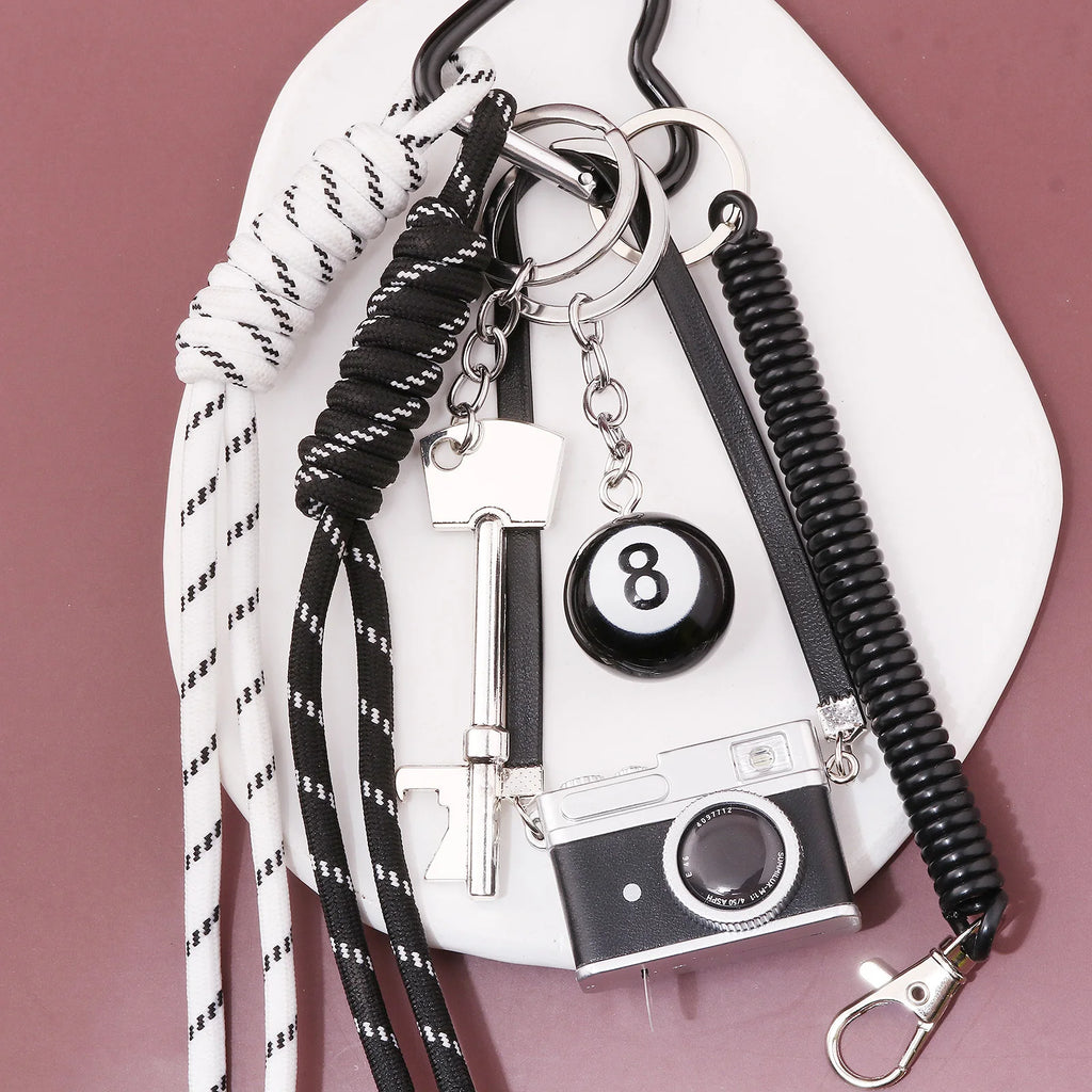 Chaveiro Streetwear Corda com Pingentes