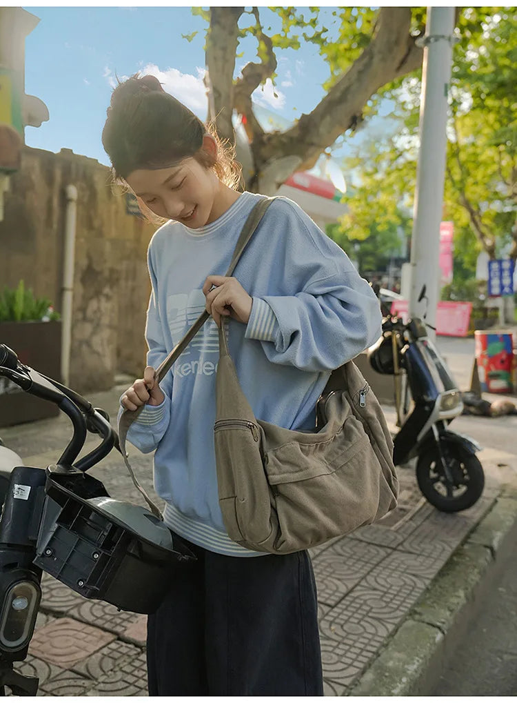Bolsa Tote Canvas Utilitária