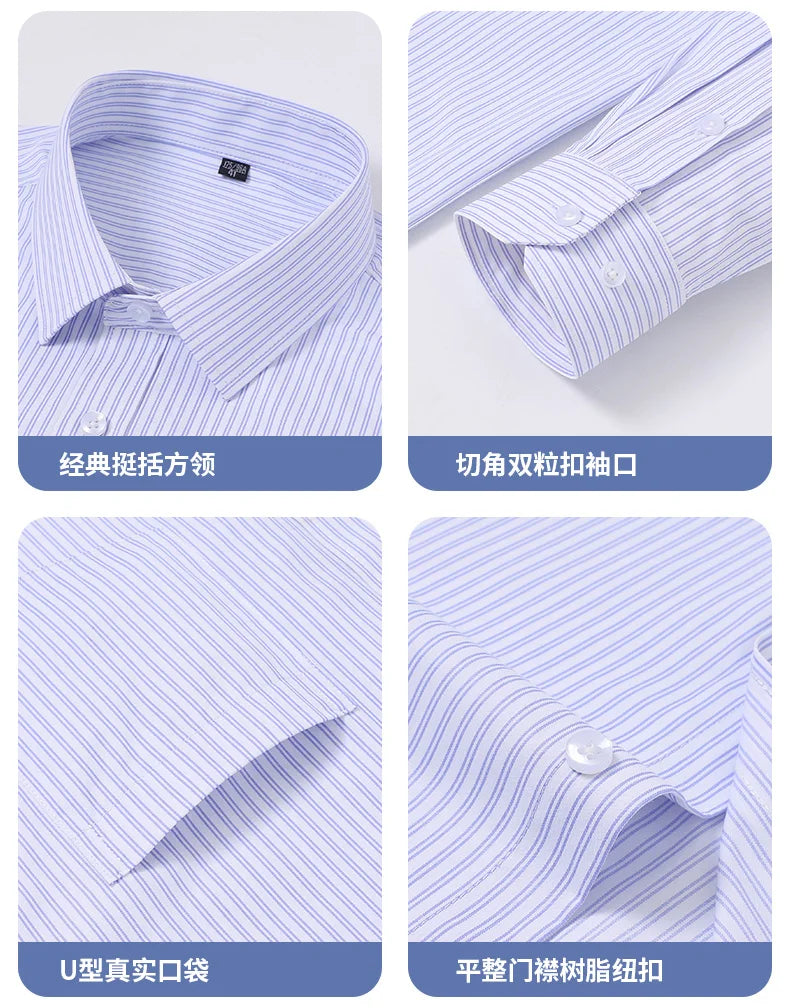 Camisa Social Listrada Premium