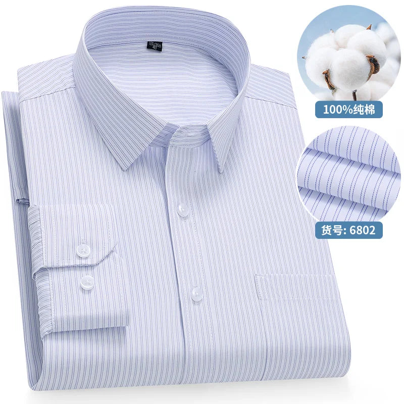 Camisa Social Listrada Premium